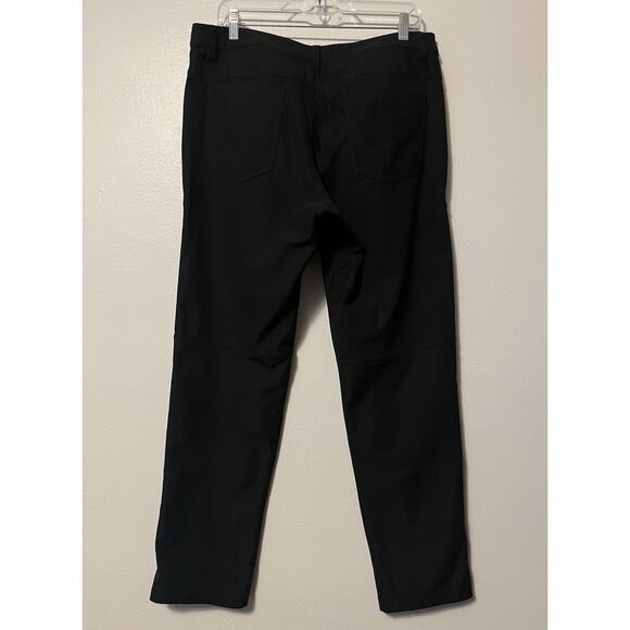 Lululemon ABC Pants Classic Fit Men’s 34x31 Black Warpstreme Performance Stretch - Picture 5 of 11